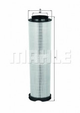 Фільтр повітряний MAHLE/KNECHT LX 816/5