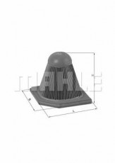 Фільтр повітряний MAHLE/KNECHT LX 1892