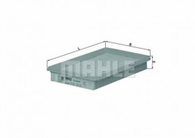 Фільтр повітряний MAHLE/KNECHT LX 510