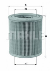 Фильтр воздушный MAHLE/KNECHT LX 706
