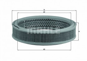 Фильтр воздушный MAHLE/KNECHT LX 215