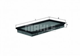 Фільтр повітряний MAHLE/KNECHT LX 1267