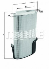 Фильтр воздушный MAHLE/KNECHT LX 1009/6