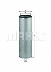 Фільтр повітряний MAHLE/KNECHT LXS 218