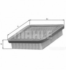 Фільтр повітряний MAHLE/KNECHT LX 1010