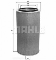 Фильтр воздушный MAHLE/KNECHT LX 584