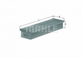 Фильтр воздушный MAHLE/KNECHT LX 996