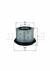 Фильтр воздушный MAHLE/KNECHT LX 239