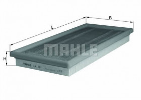 Фильтр воздушный MAHLE/KNECHT LX 261