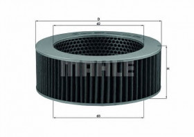 Фильтр воздушный MAHLE/KNECHT LX 919
