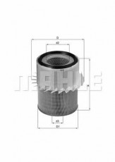Фильтр воздушный MAHLE/KNECHT LX 878