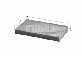 Фільтр салону MAHLE/KNECHT LA 229