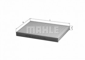Фільтр салону MAHLE/KNECHT LA 93