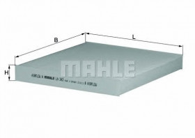 Фильтр салона MAHLE/KNECHT LA 343