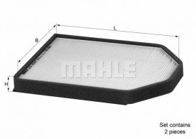 Фільтр салону MAHLE/KNECHT LA 51/S