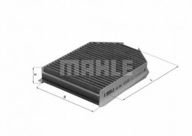 Фильтр салона угольный MAHLE/KNECHT LAK 364