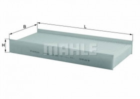 Фільтр салону MAHLE/KNECHT LA 232