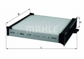 Фільтр салону MAHLE/KNECHT LA 227