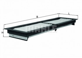 Фильтр салона MAHLE/KNECHT LA 934