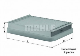 Фільтр салону MAHLE/KNECHT LA 17/S