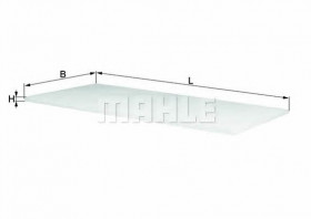 Фільтр салону MAHLE/KNECHT LAP 4