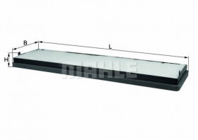 Фильтр салона MAHLE/KNECHT LA 581