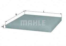 Фільтр салону MAHLE/KNECHT LAP 21