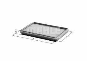 Фільтр салону MAHLE/KNECHT LA 16