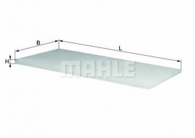 Фільтр салону MAHLE/KNECHT LAP 6