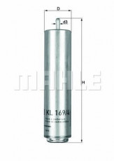 Фільтр паливний MAHLE/KNECHT KL 169/4D