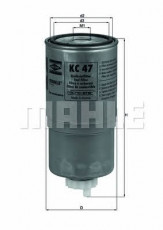Фильтр топливный MAHLE/KNECHT KC 47