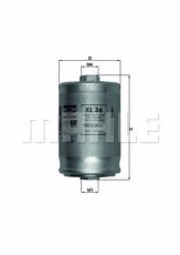Фильтр топливный MAHLE/KNECHT KL 36