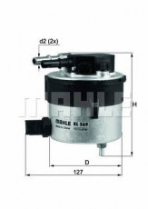Фильтр топливный MAHLE/KNECHT KL 569
