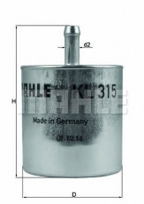 Фильтр топливный MAHLE/KNECHT KL 315