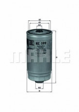 Фильтр топливный MAHLE/KNECHT KC 199