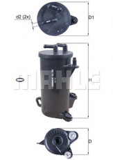 Фильтр топливный MAHLE/KNECHT KL 764D