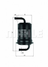 Фильтр топливный MAHLE/KNECHT KL 703