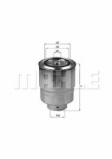 Фільтр паливний MAHLE/KNECHT KC 256D
