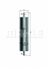 Фільтр паливний MAHLE/KNECHT KL 232