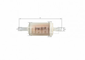 Фильтр топливный MAHLE/KNECHT KL 449