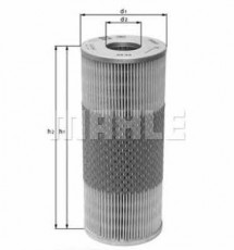 Фильтр масляный MAHLE/KNECHT OX 53