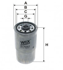 Фильтр топливный WIX WF8163
