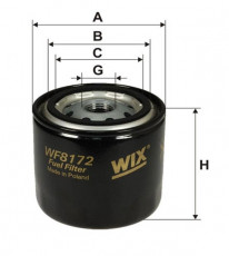 Фільтр паливний WIX WF8172
