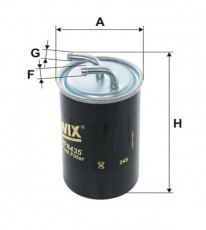 Фильтр топливный WIX WF8435