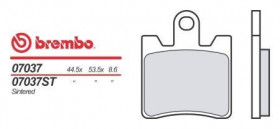 Колодки тормозные мото BREMBO 07037XS