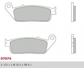 Колодки тормозные мото BREMBO 07074XS