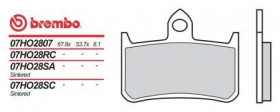 Колодки тормозные мото BREMBO 07HO28RC