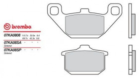 Колодки тормозные мото BREMBO 07KA0808