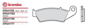 Колодки тормозные мото BREMBO 07KA17SX