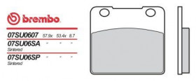 Колодки тормозные мото BREMBO 07SU0607